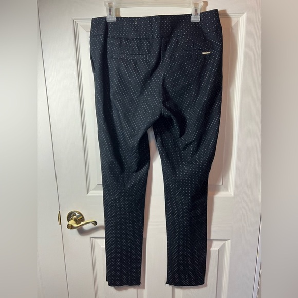 Anne Klein Black Pants Polka Dot Career Business Size 4 - Picture 5 of 9